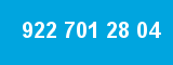 922 701 28 04